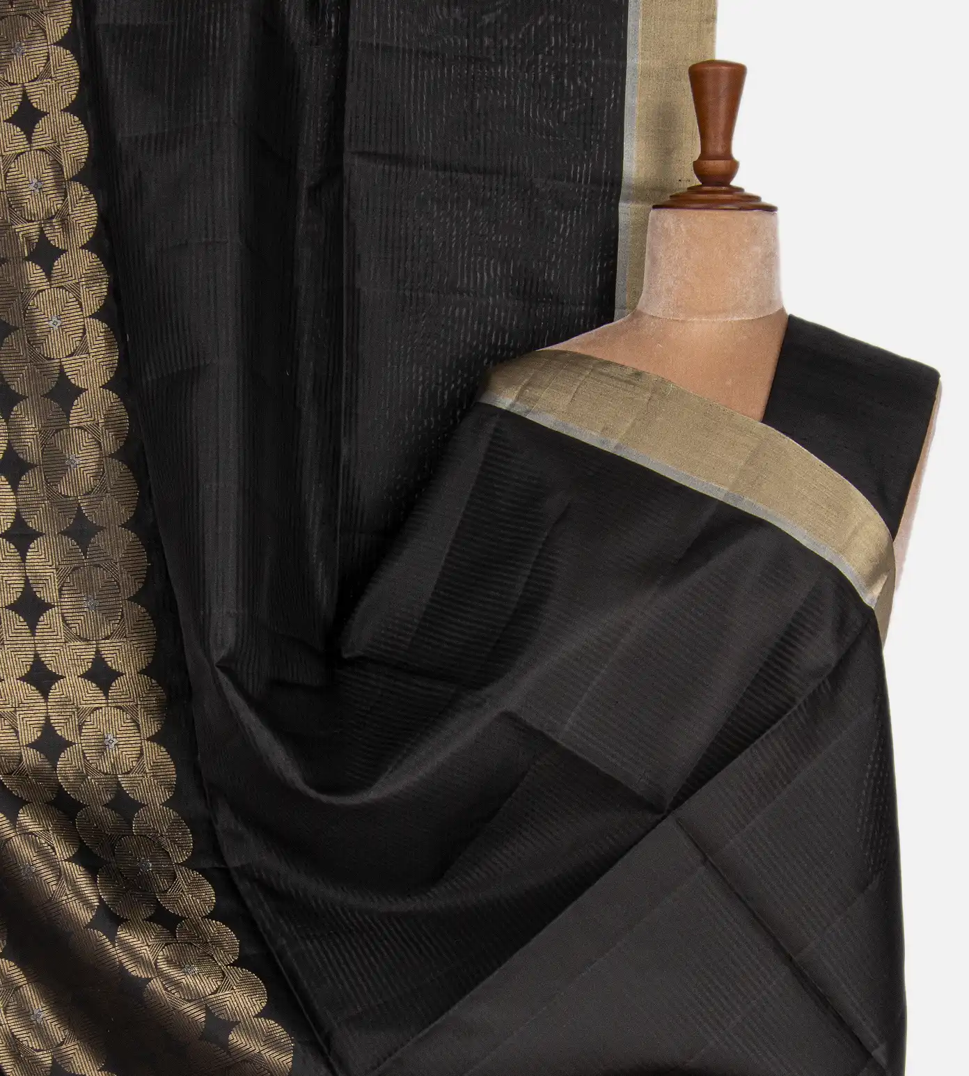 Black Soft Silk Saree1