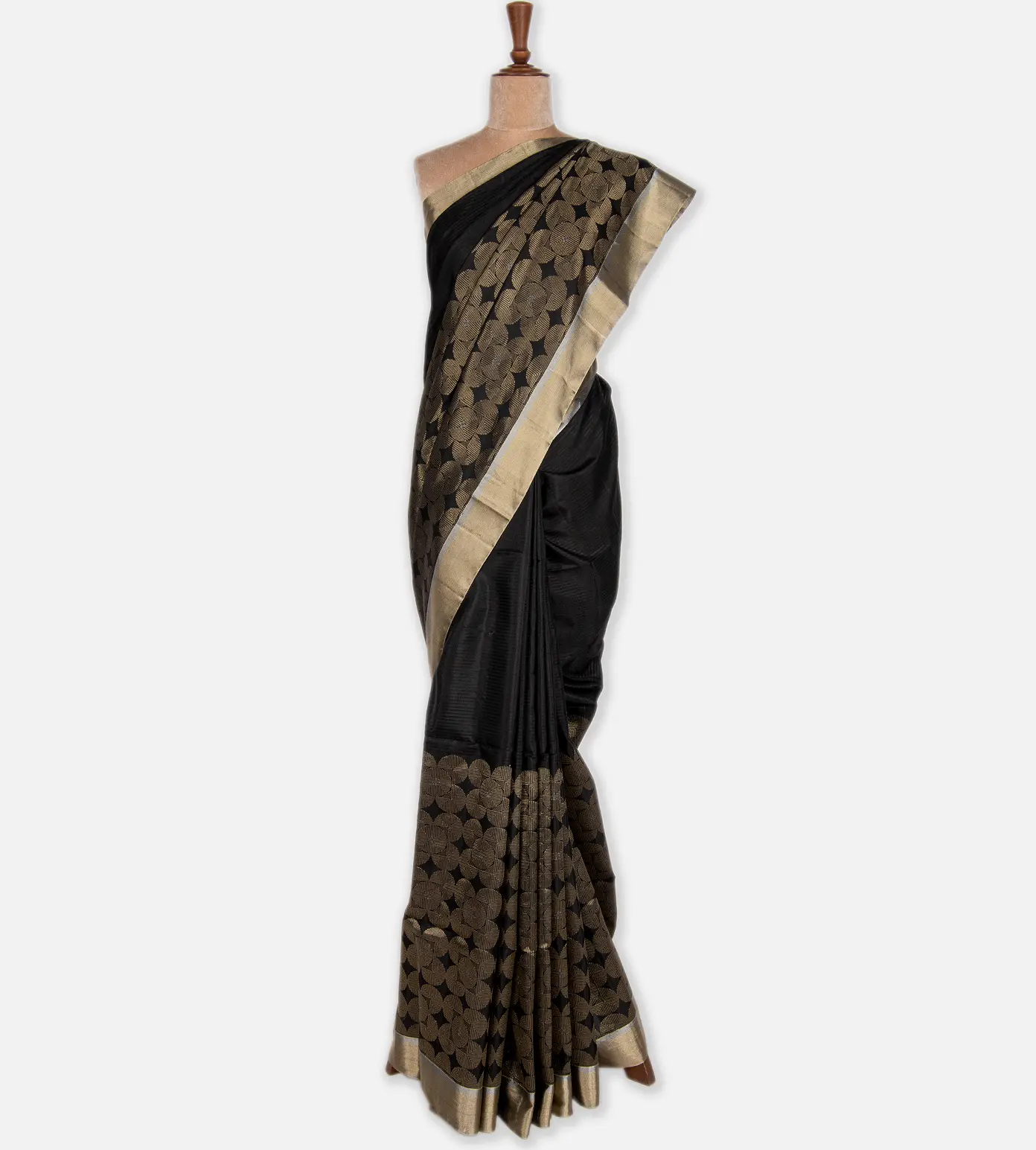 Black Soft Silk Saree2