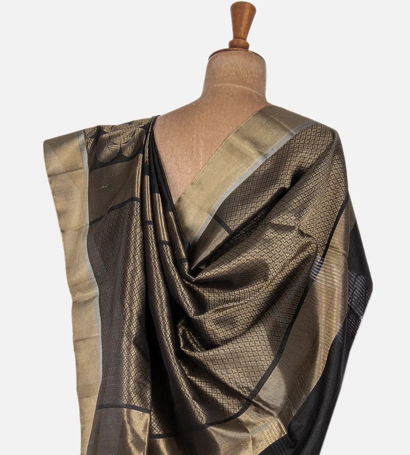 Black Soft Silk Saree3