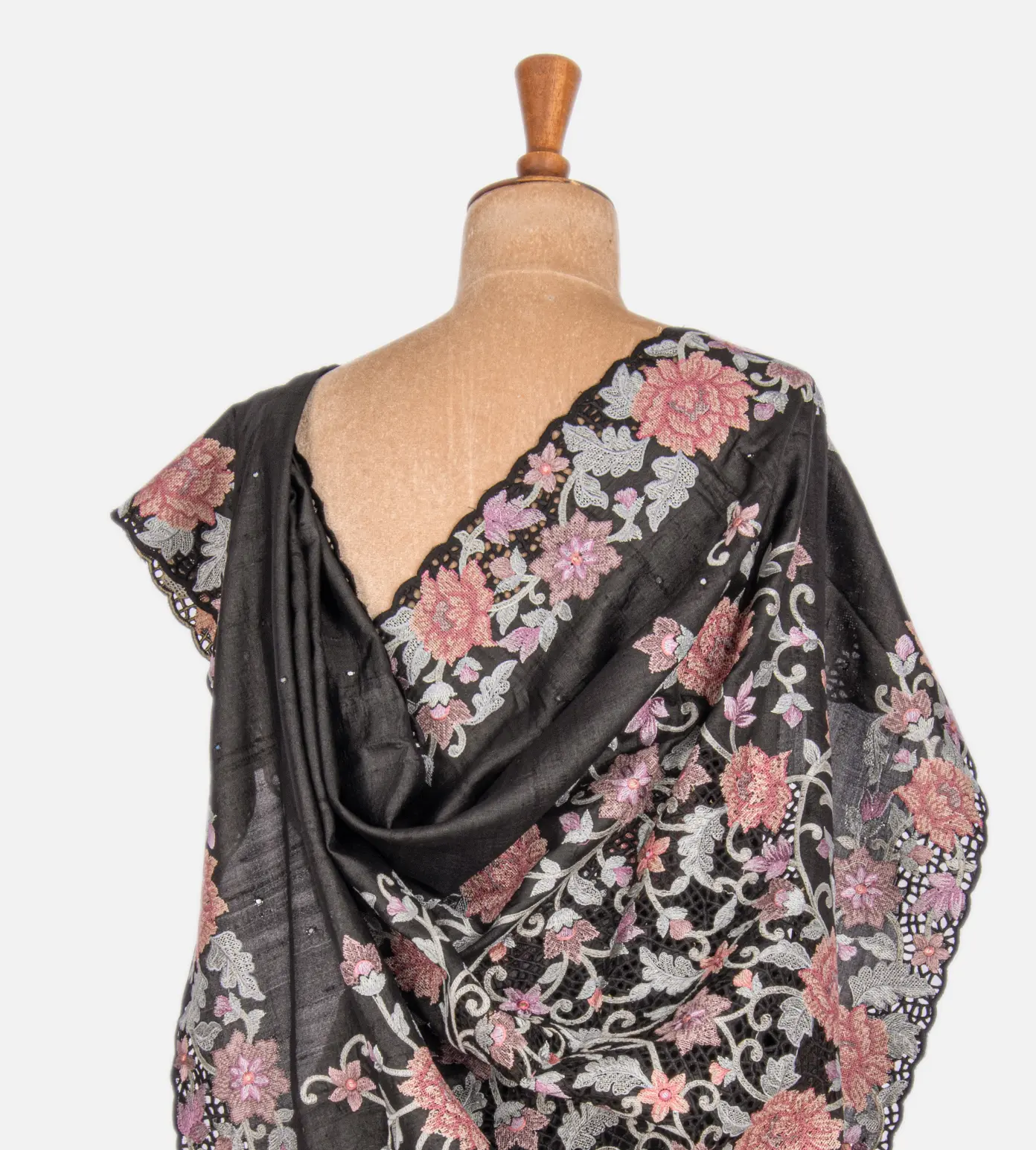 Black Tussar Saree3