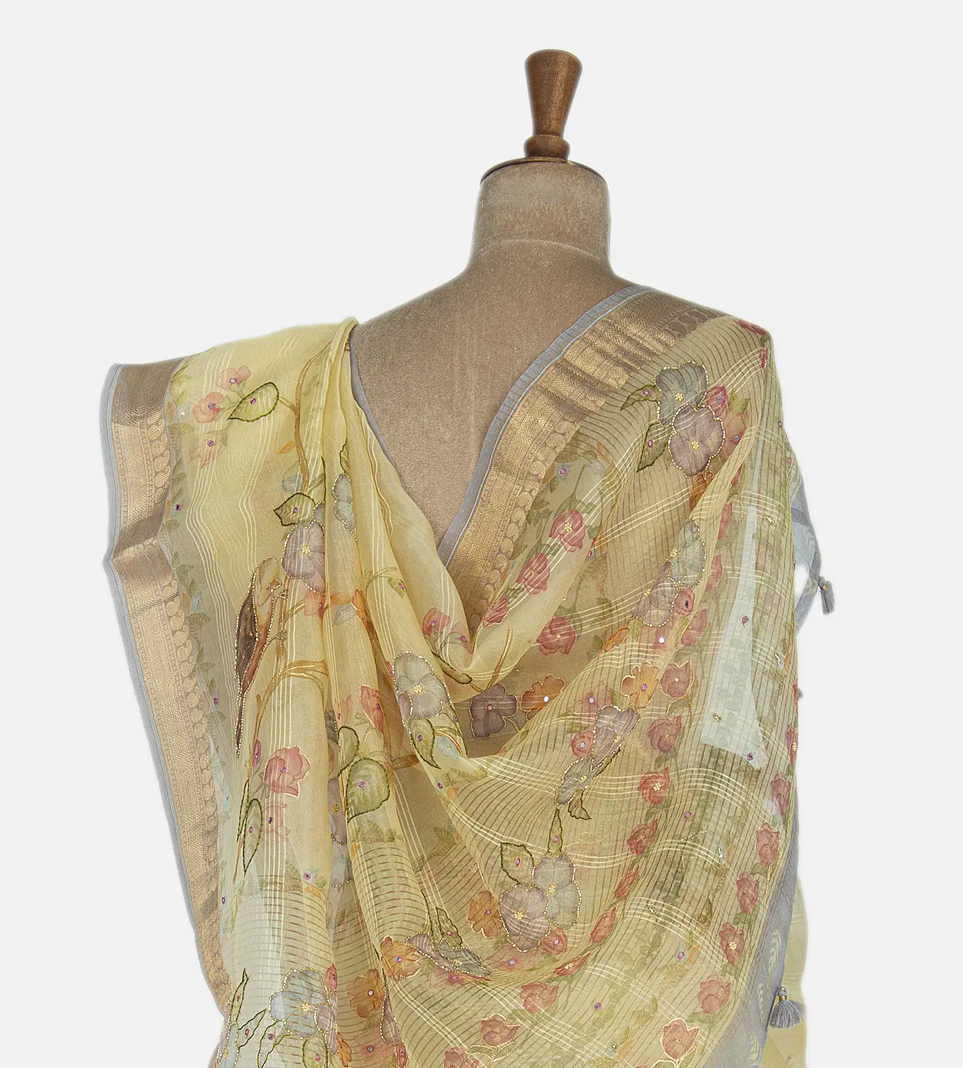 light-yellow-organza-embroidery-saree-b0841040-c