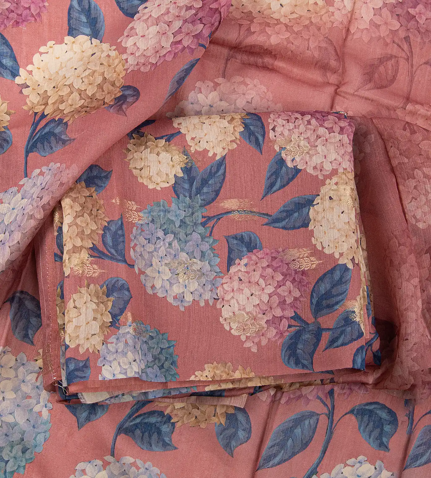 Salmon Pink Tussar Salwar1