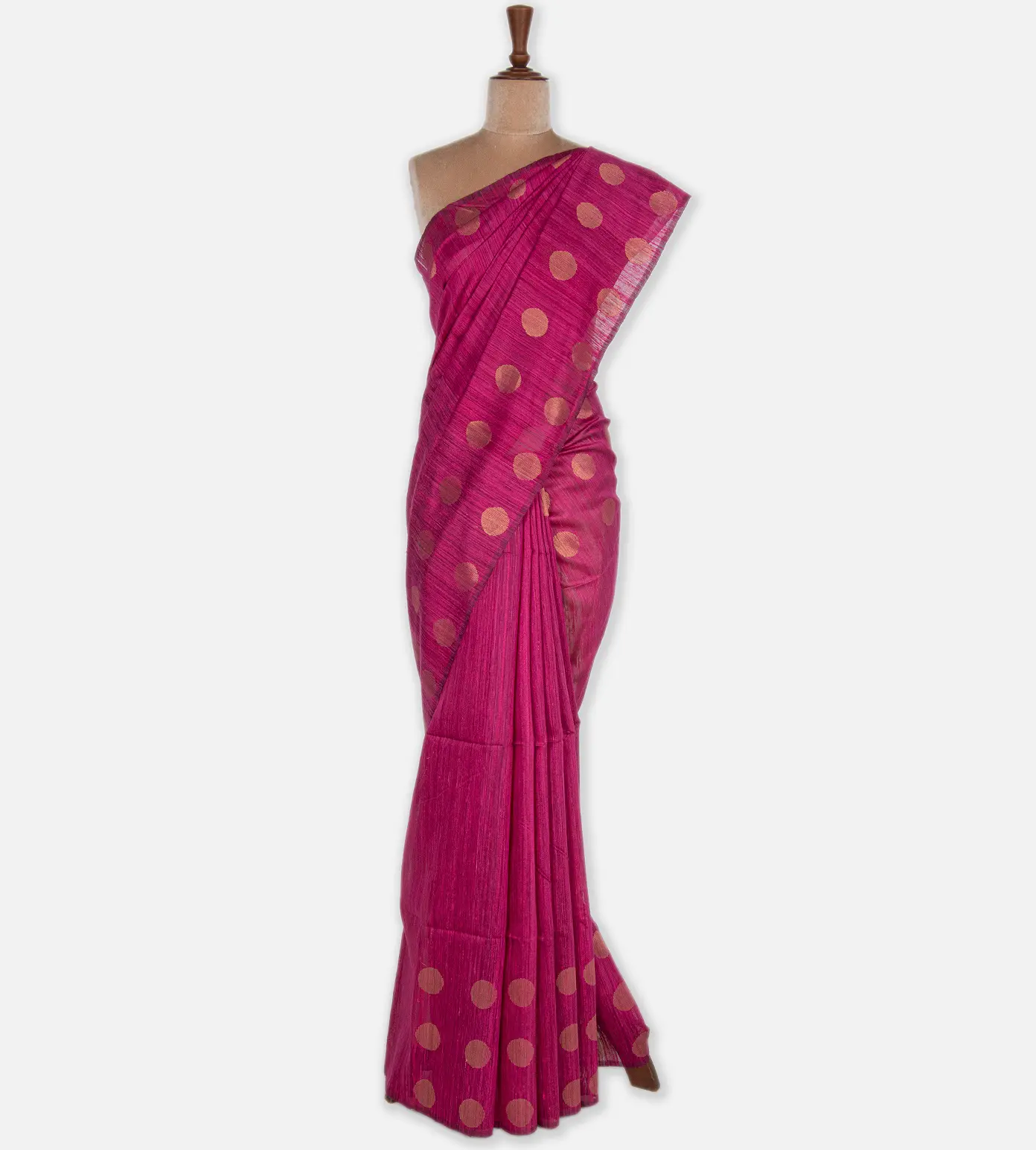 Pink Tussar Saree2