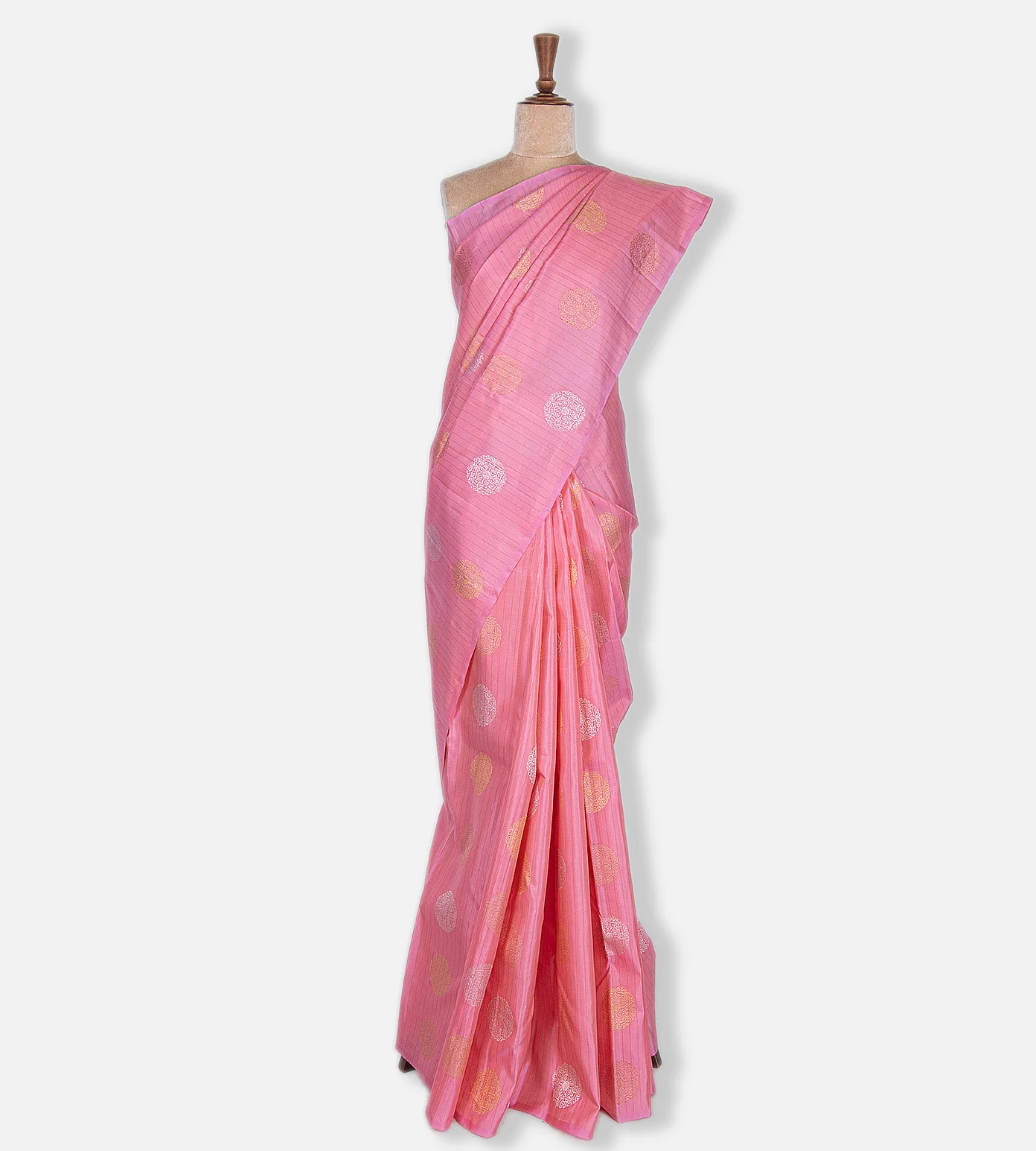 Pink Kanchipuram Silk Saree2
