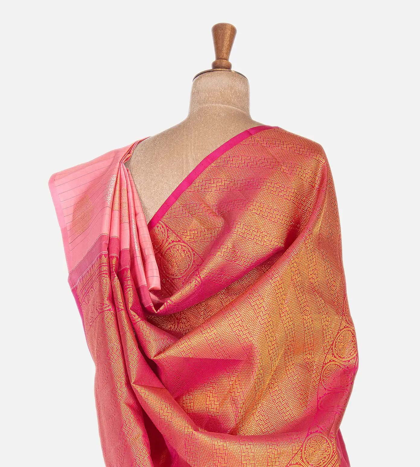 Pink Kanchipuram Silk Saree3