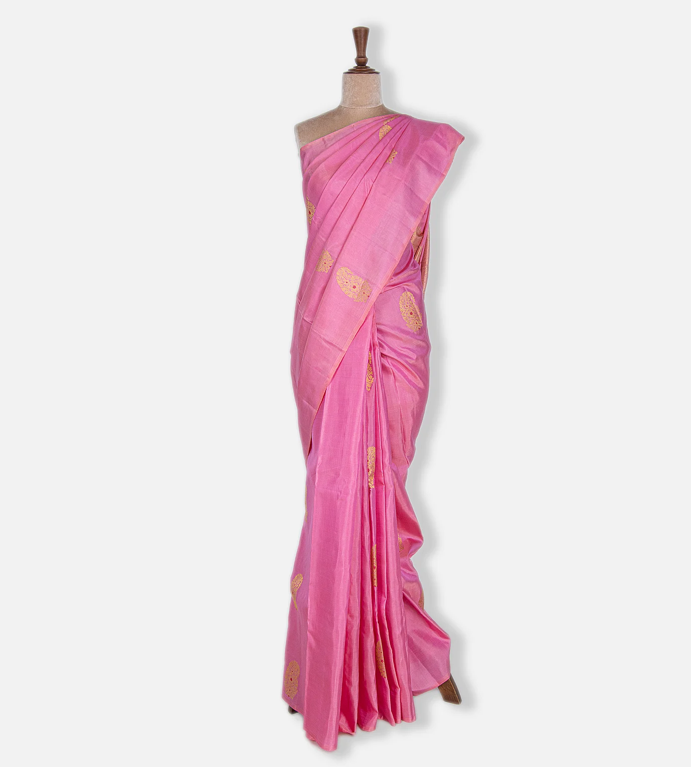 Pink Kanchipuram Silk Saree2