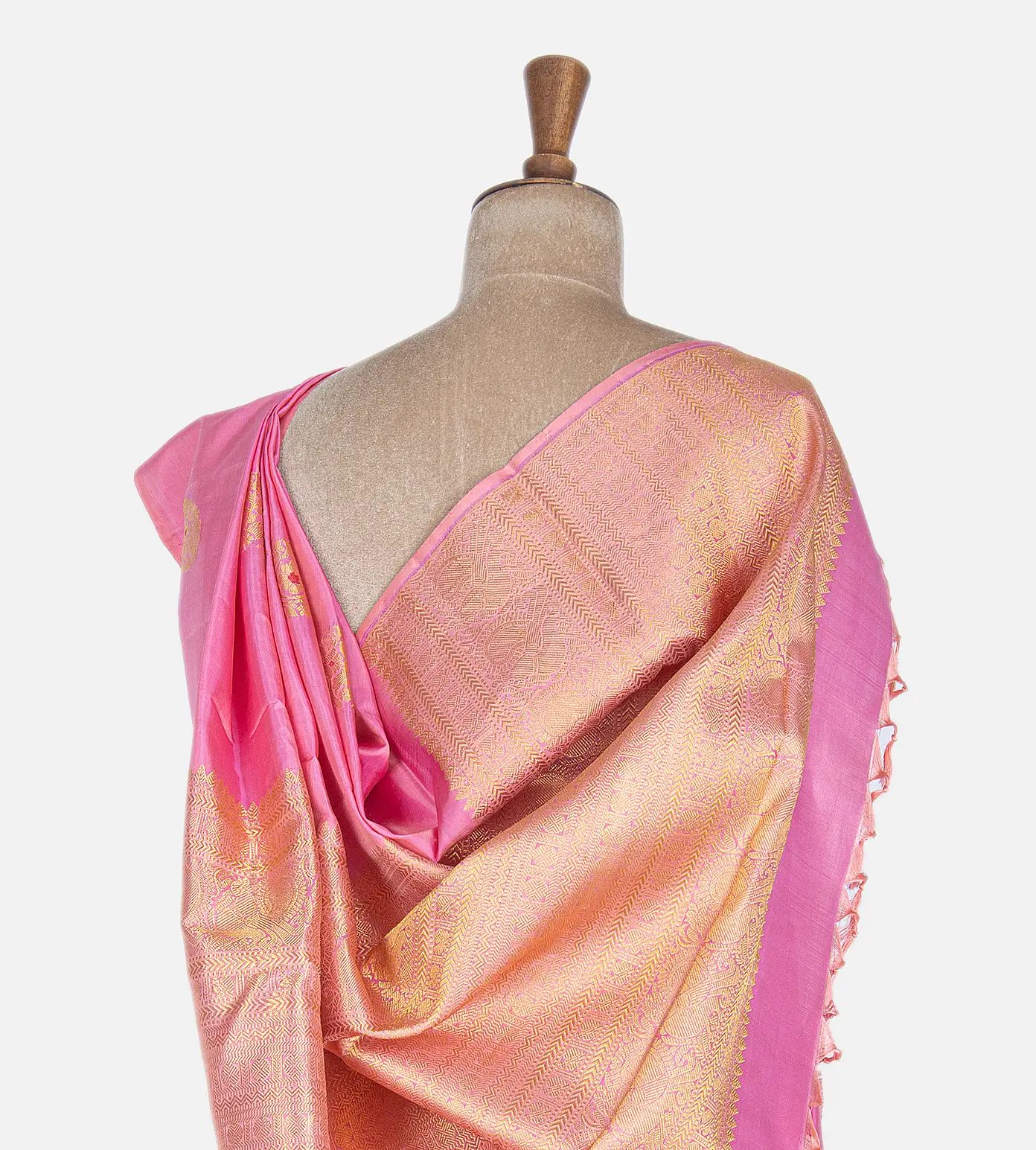 Pink Kanchipuram Silk Saree3