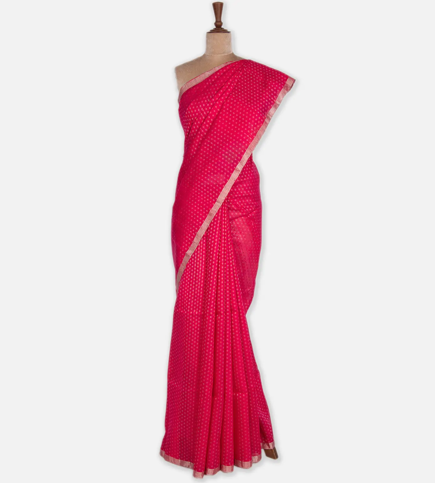 Pink Raw Silk Saree2