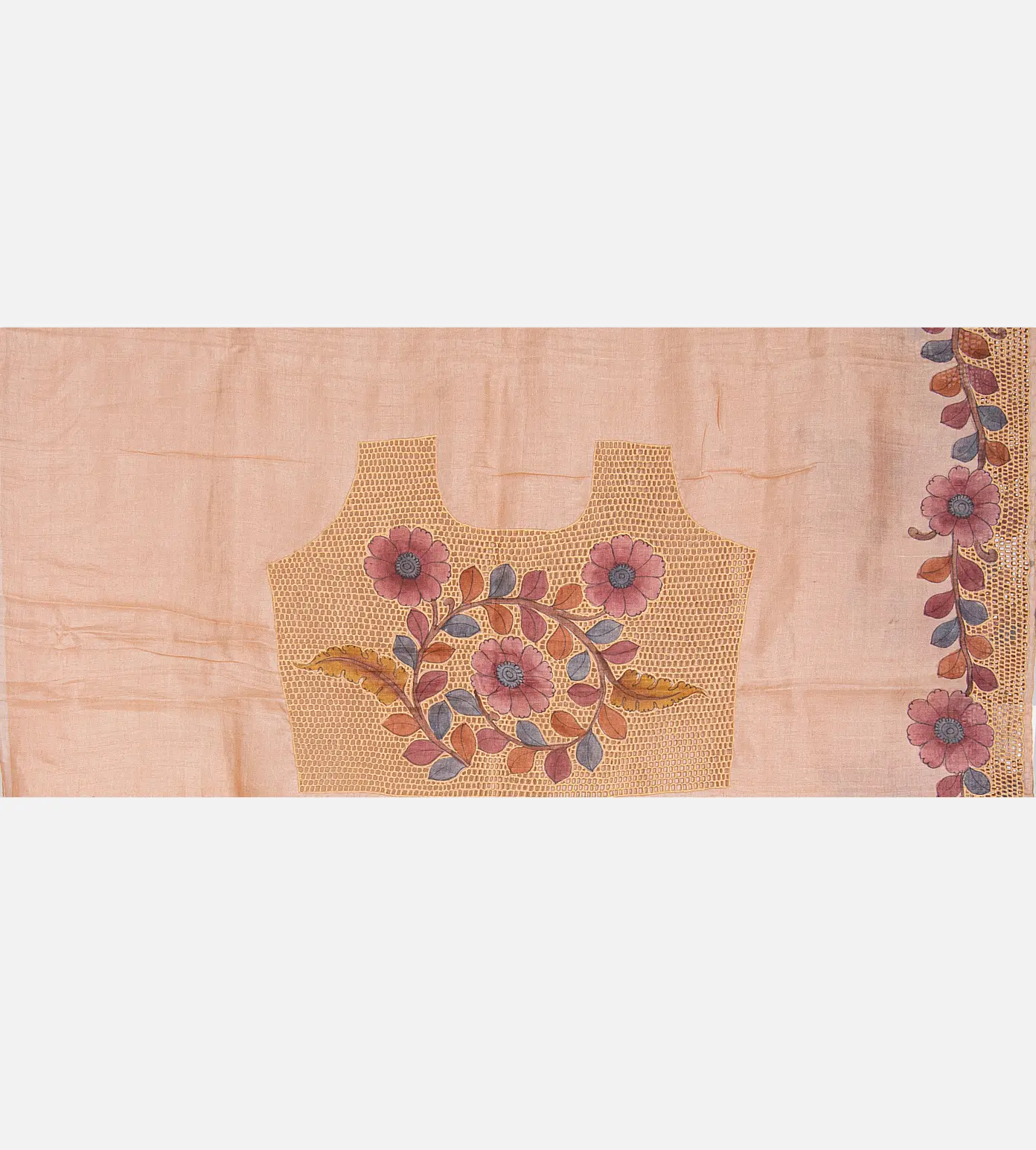 peach-tussar-embroidery-saree-b0637476-d