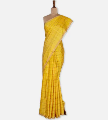 Yellow Soft Silk Saree2