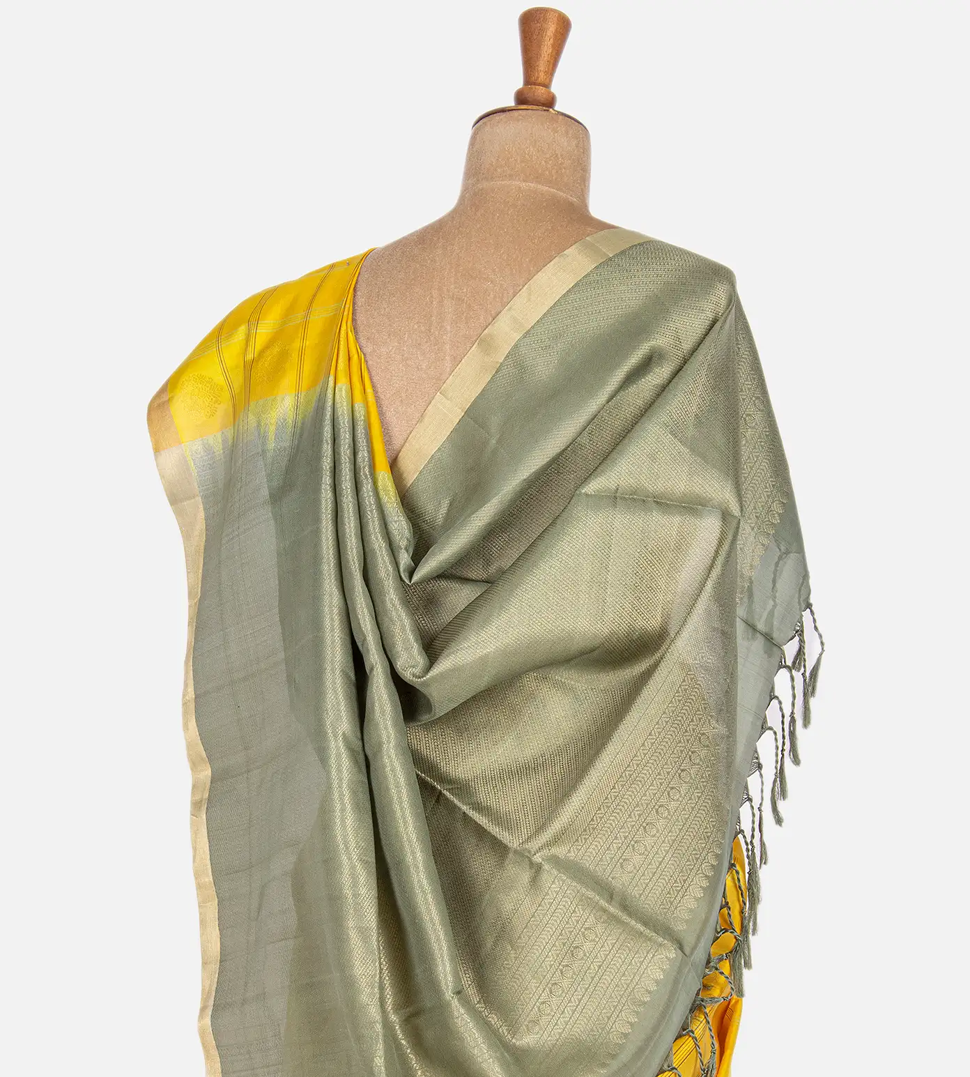 Yellow Soft Silk Saree3