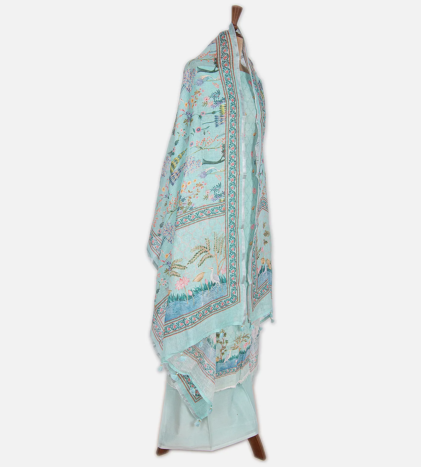 Light Blue Linen Salwar3