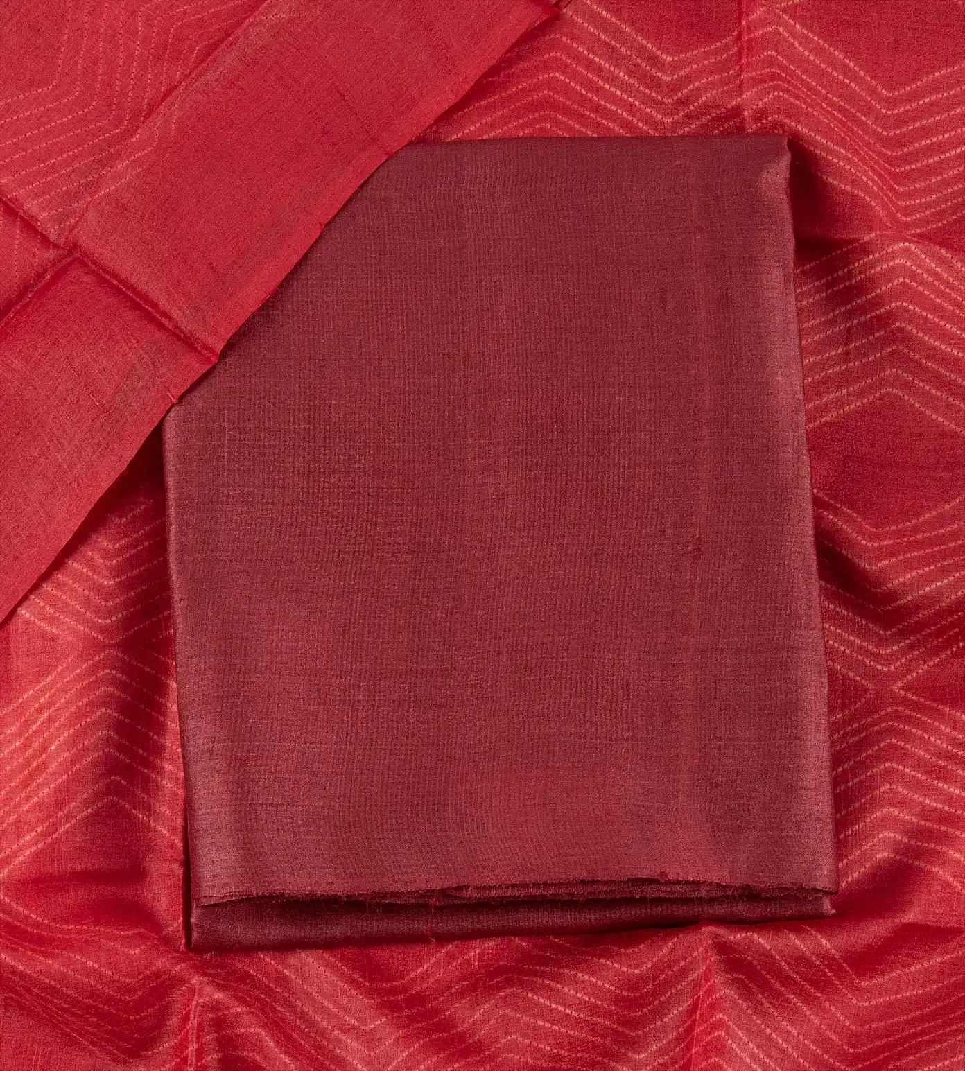 Red Tussar Salwar1