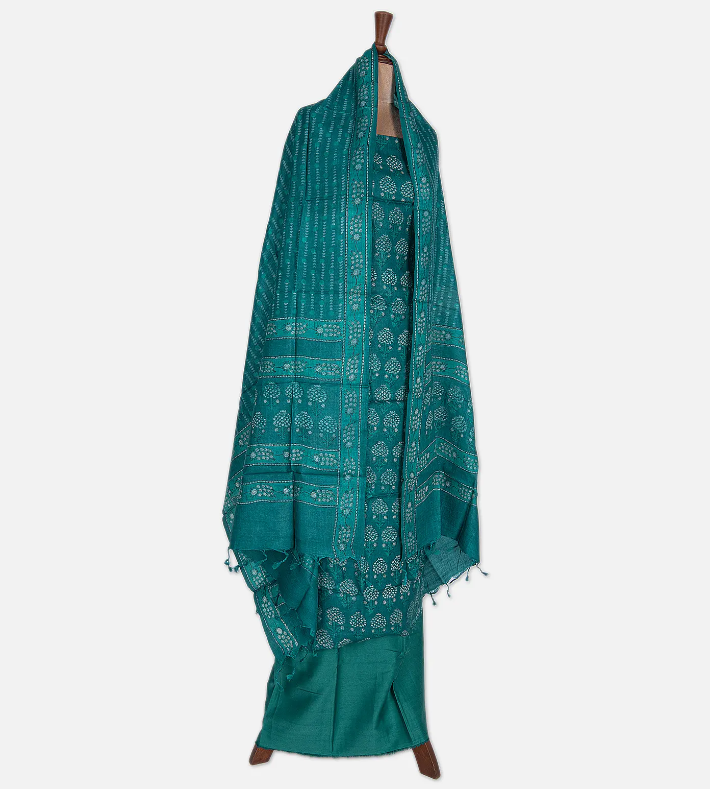 Blue Tussar Salwar3