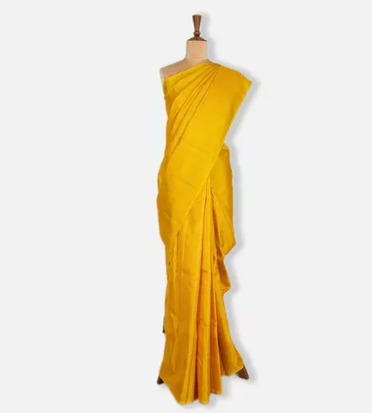 Mango Yellow Kanchipuram Silk Saree2