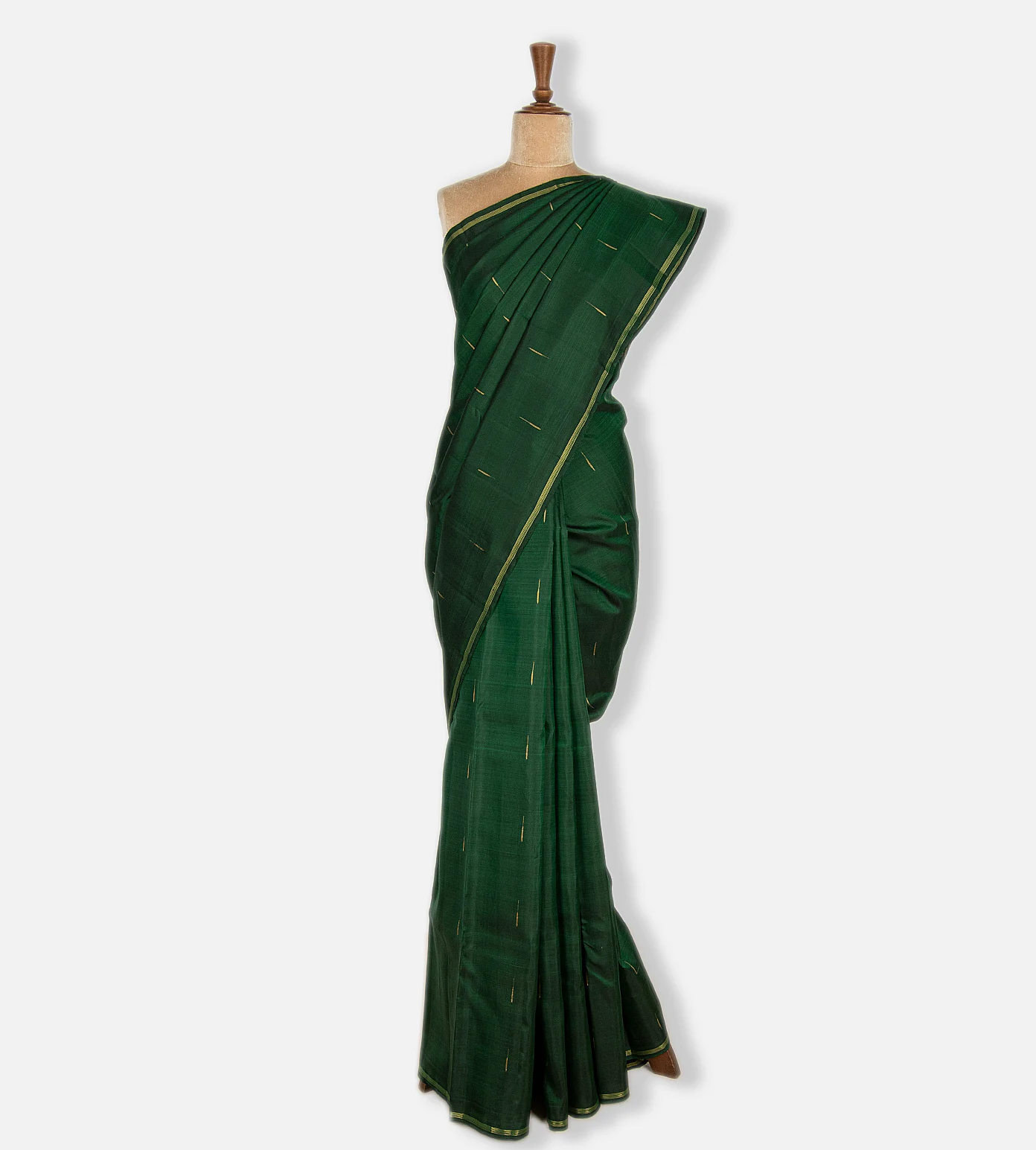 bottle-green-kanchipuram-silk-saree-rv31767-b