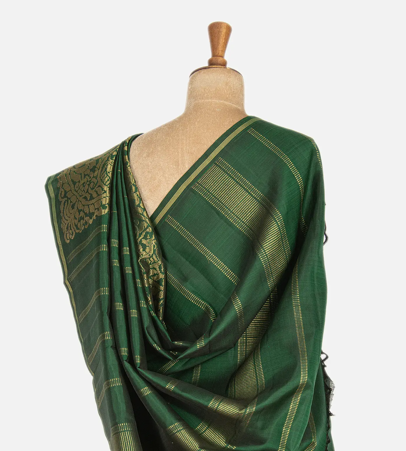 bottle-green-kanchipuram-silk-saree-rv31767-c