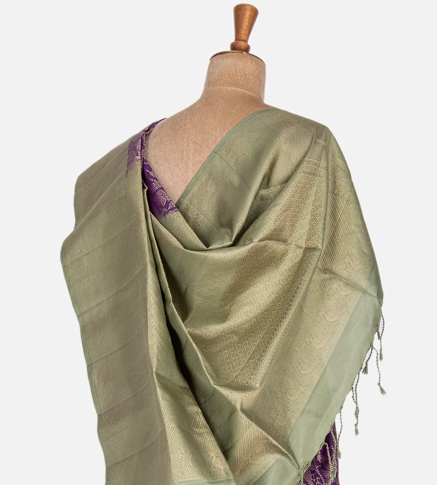 Violet Soft Silk Saree3