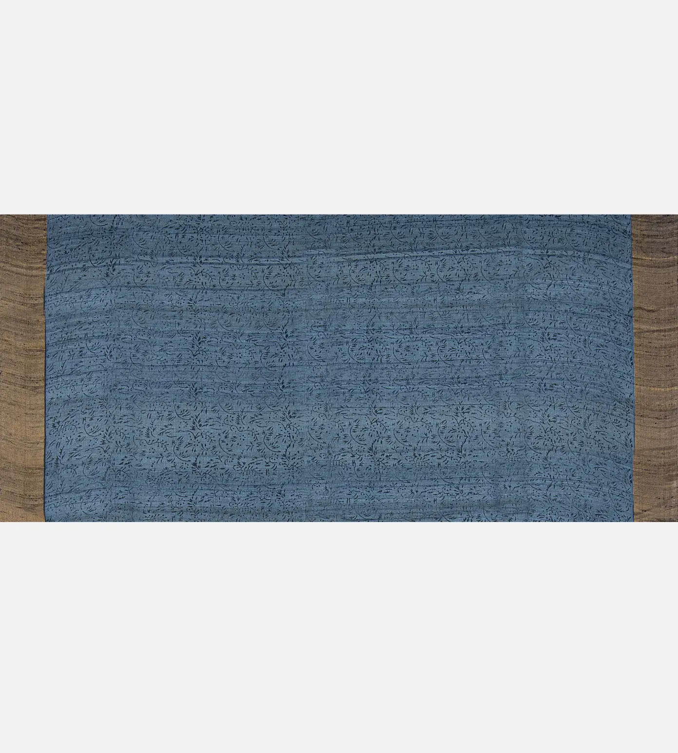 Light Blue Tussar Saree4