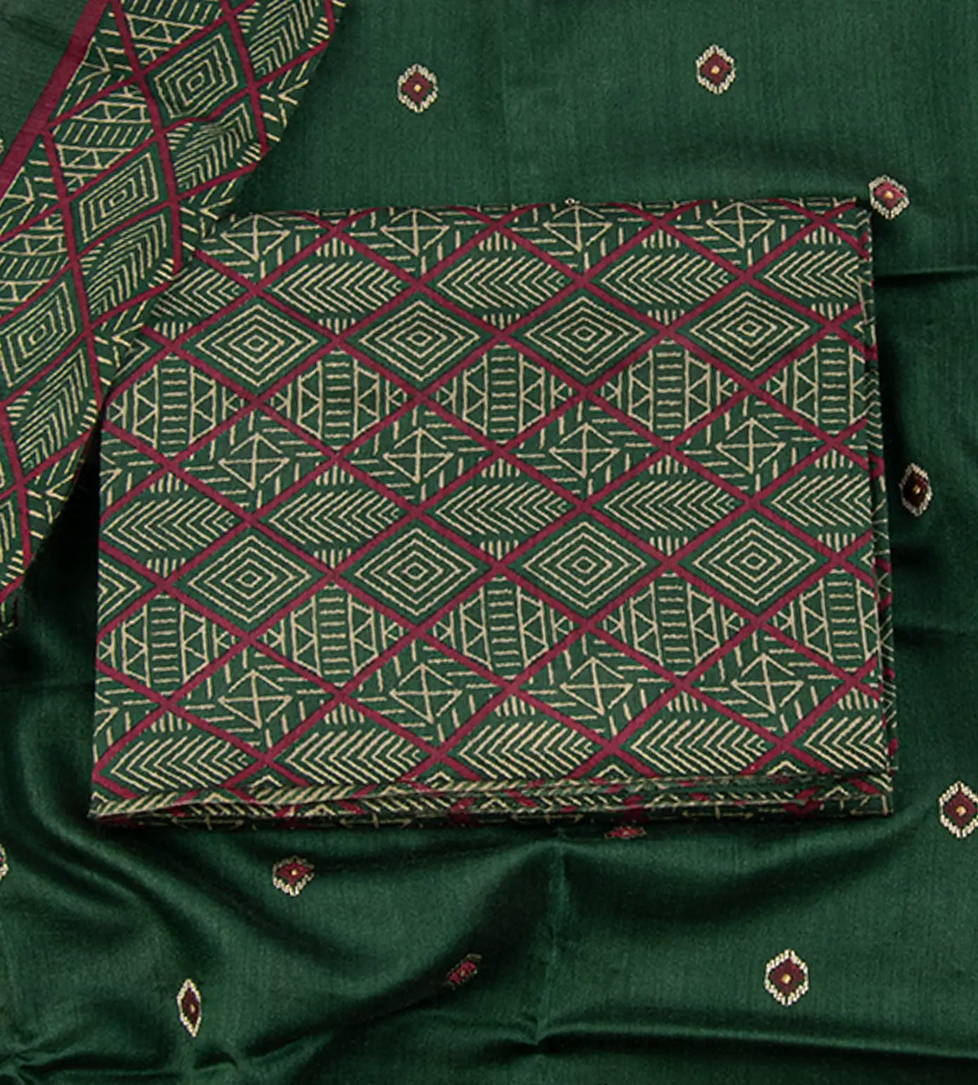 Green Tussar Salwar1