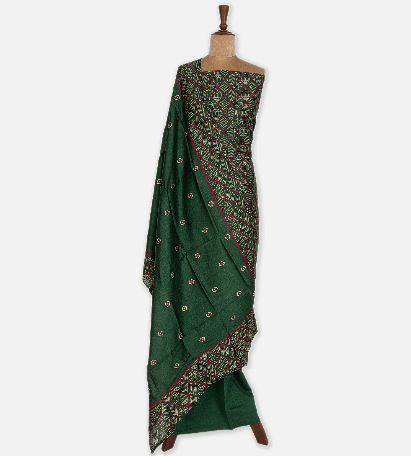 Green Tussar Salwar2