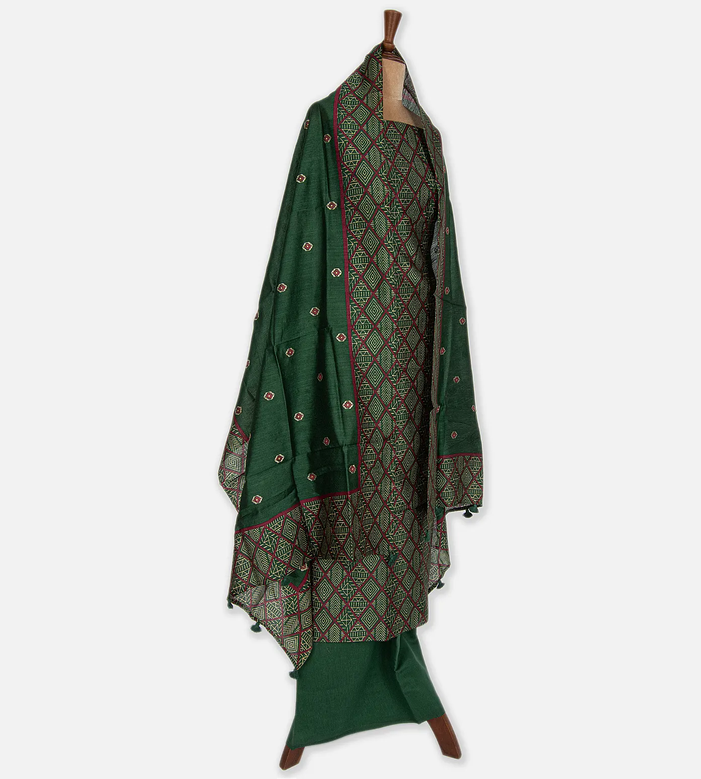 Green Tussar Salwar3