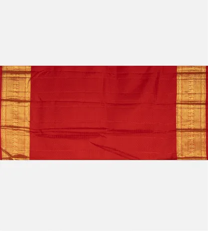 Red Kanchipuram Silk Saree4