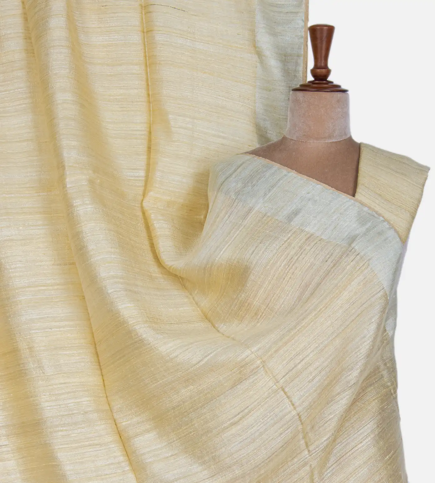 Creme Tussar Saree1