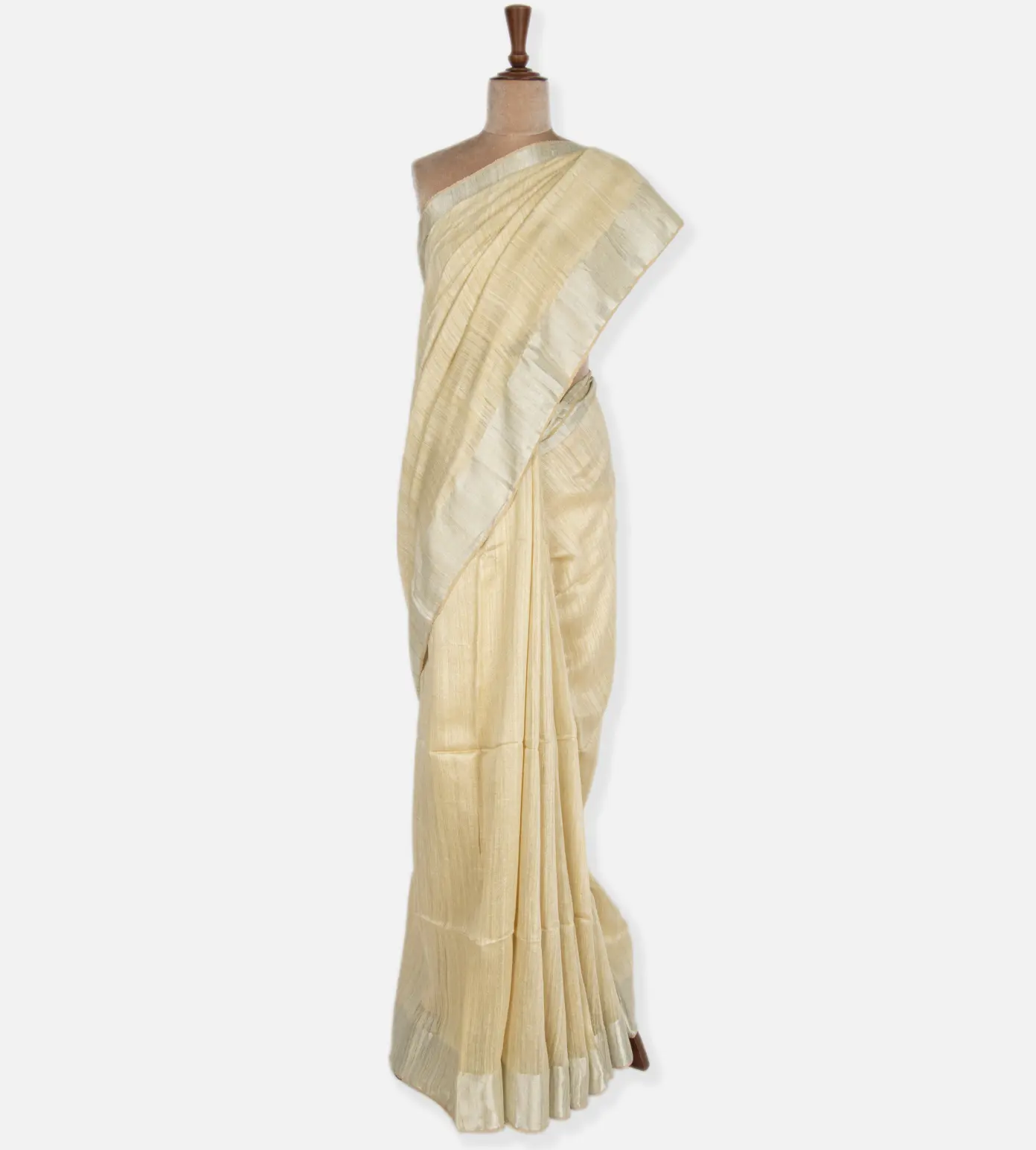Creme Tussar Saree2