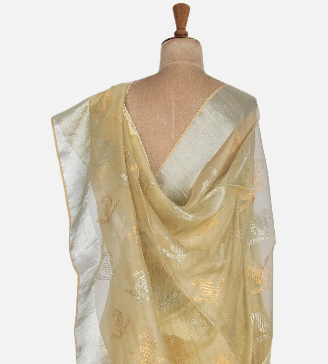 Creme Tussar Saree3