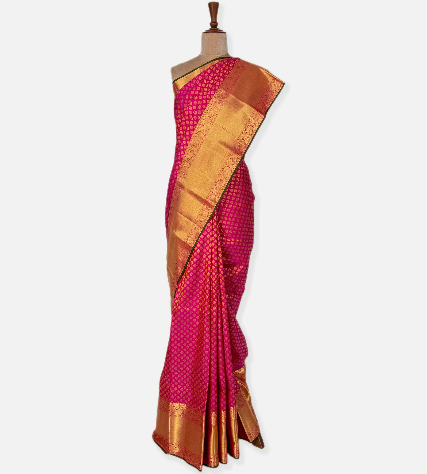 Pink Kanchipuram Silk Saree2