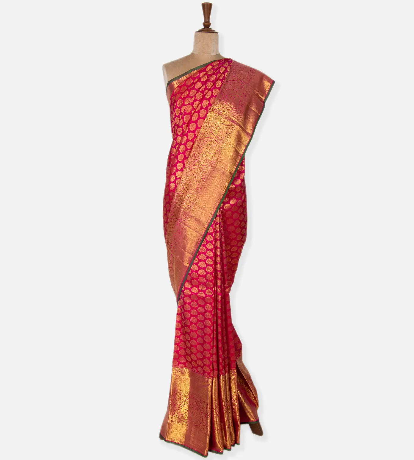 Pink Kanchipuram Silk Saree2