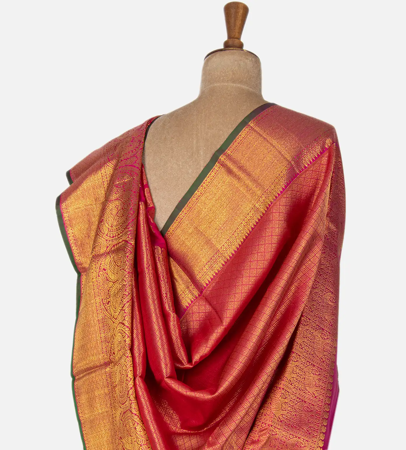 Pink Kanchipuram Silk Saree3