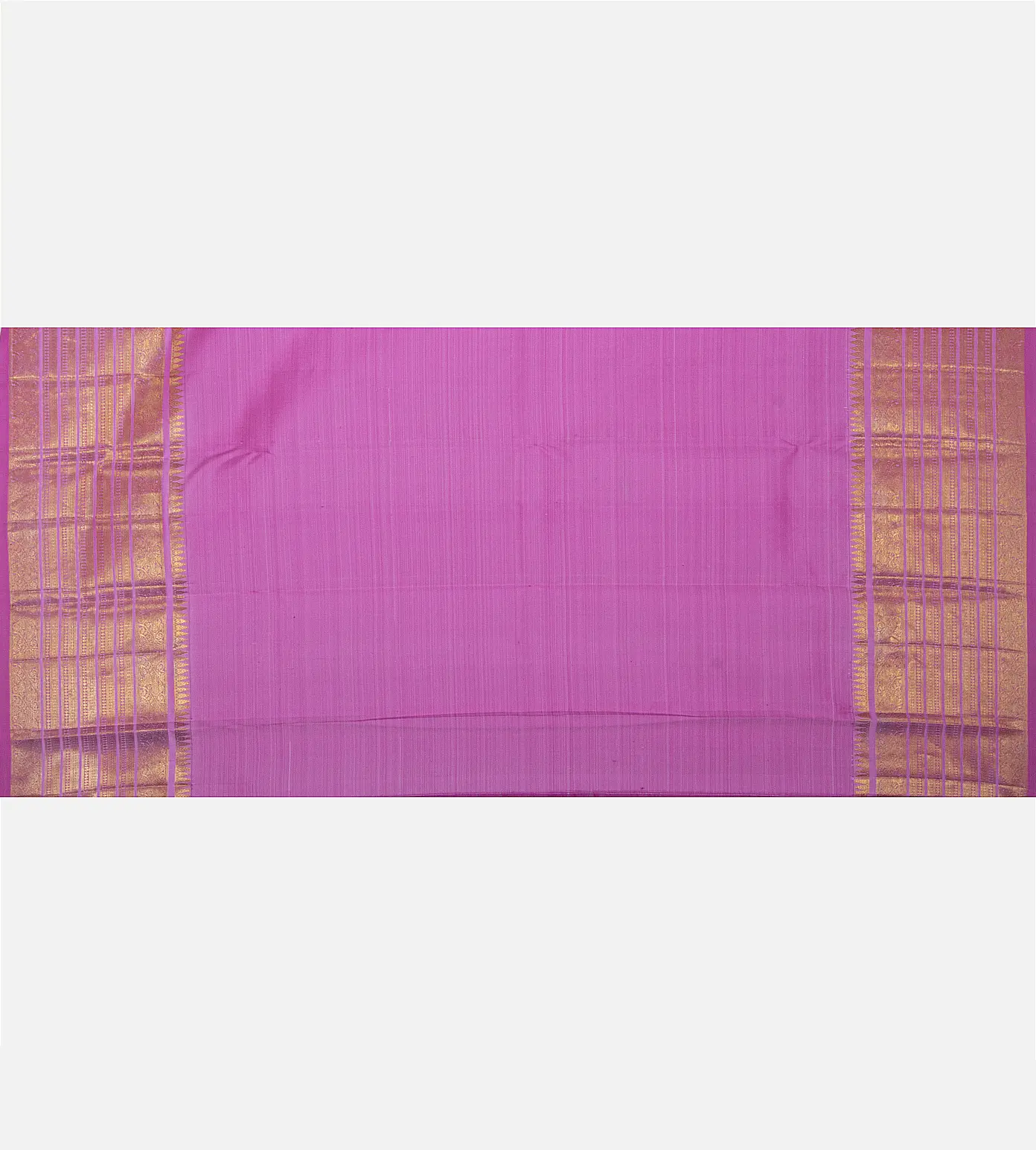 Peach Kanchipuram Silk Saree4