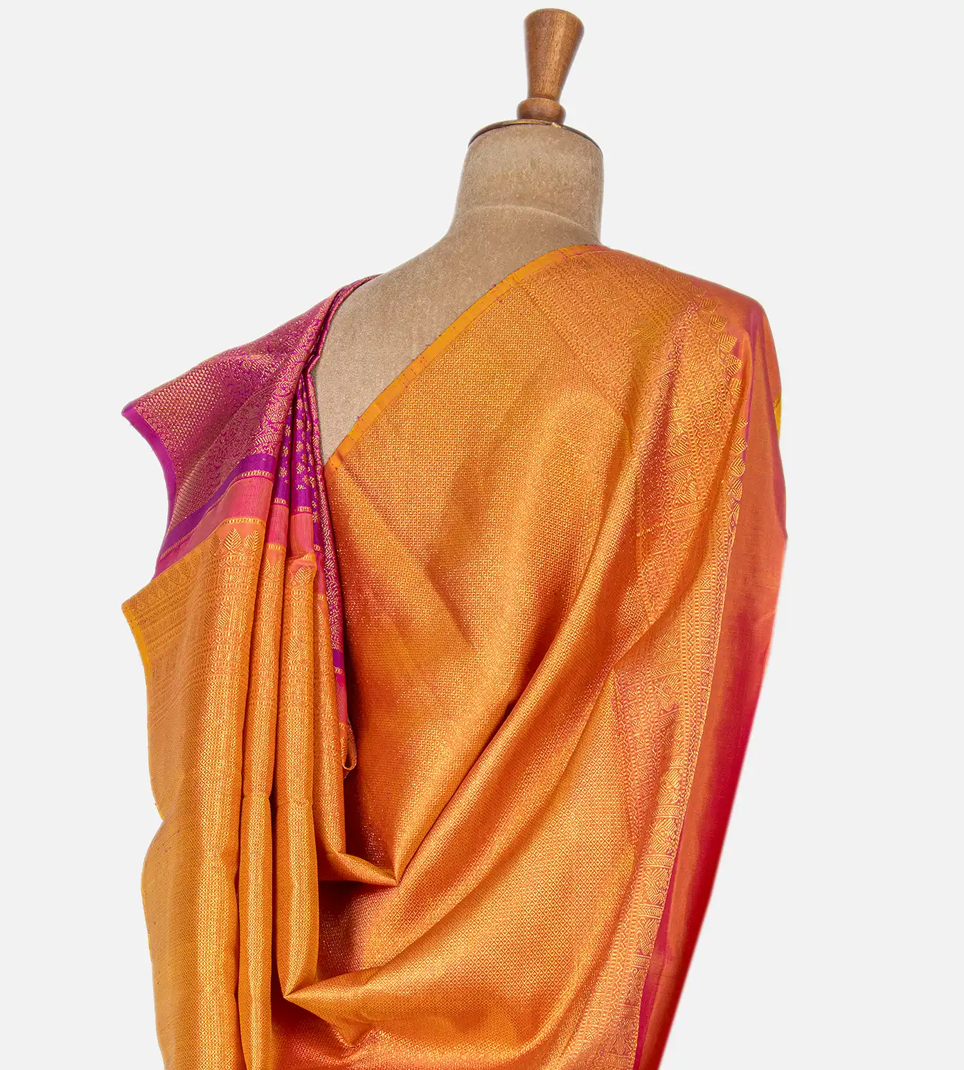 Purple Kanchipuram Silk Saree3