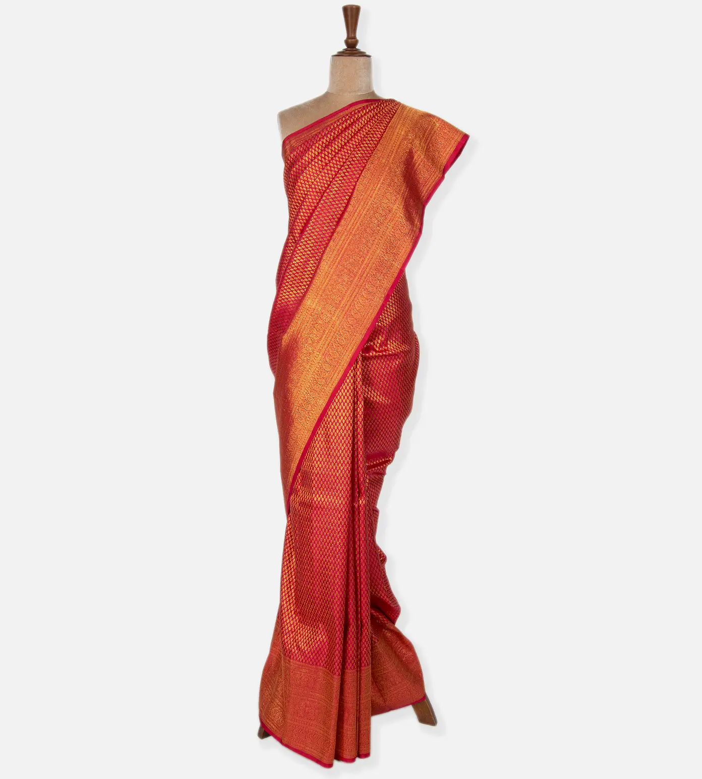 Pink Kanchipuram Silk Saree2