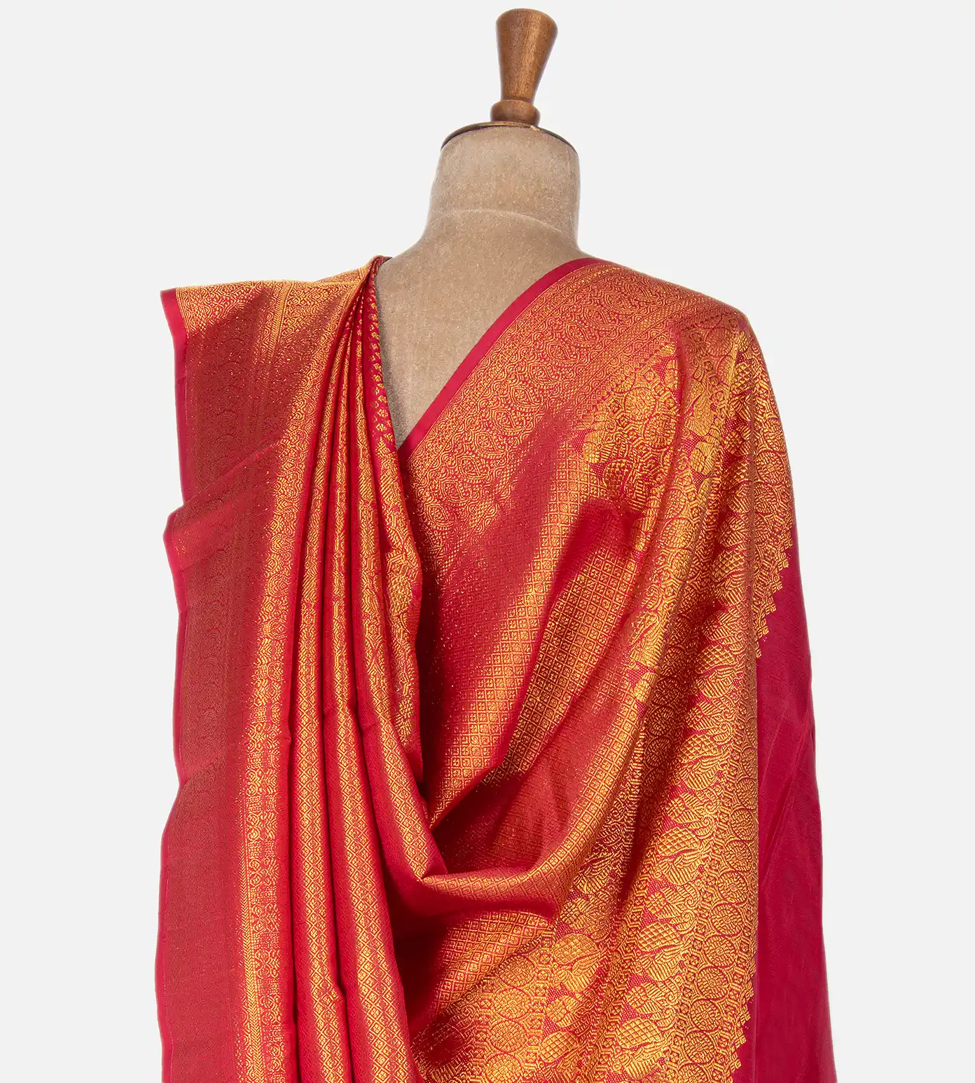 Pink Kanchipuram Silk Saree3