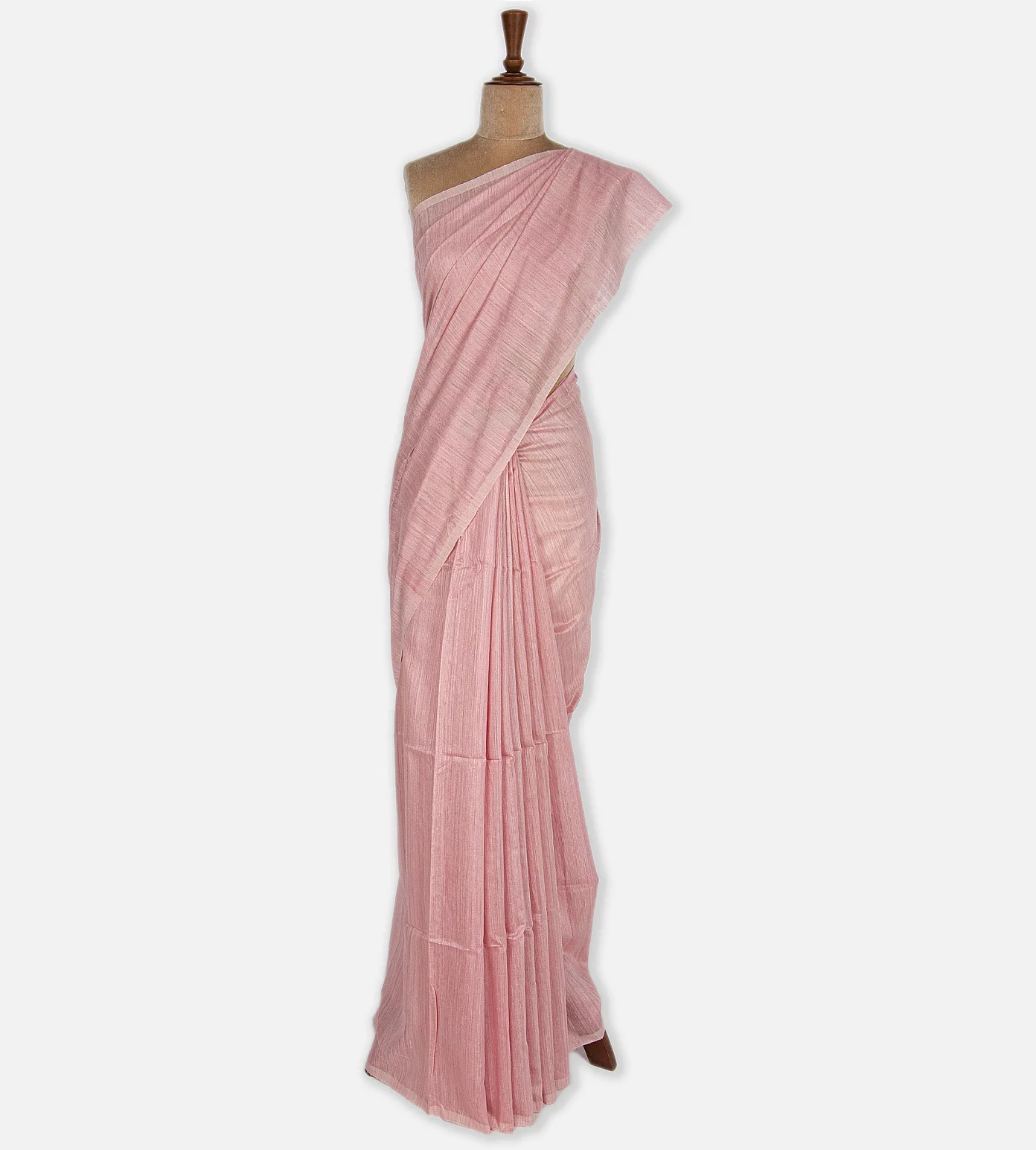 Light Pink Bailou Tussar Saree2
