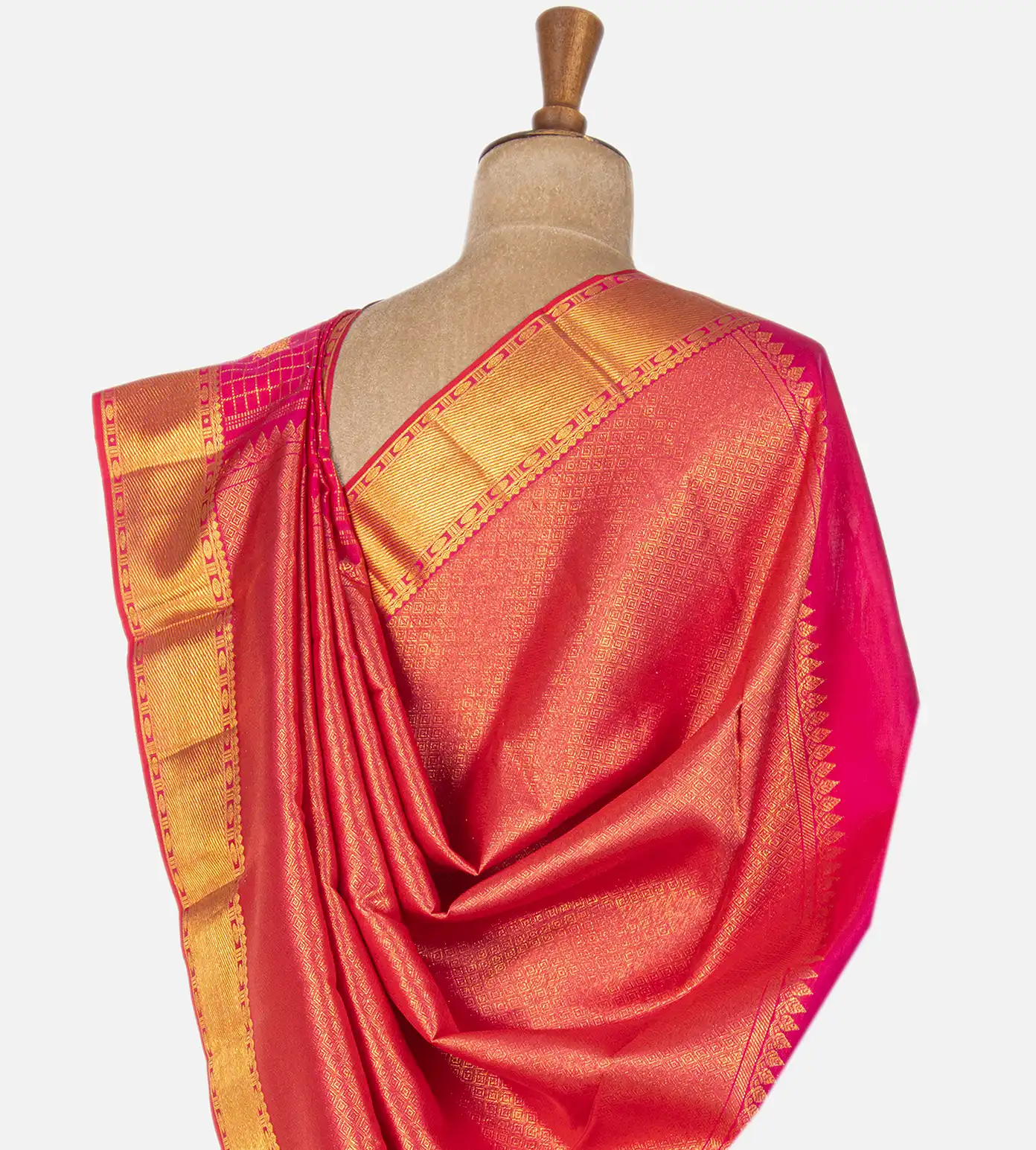 Pink Kanchipuram Silk Saree3