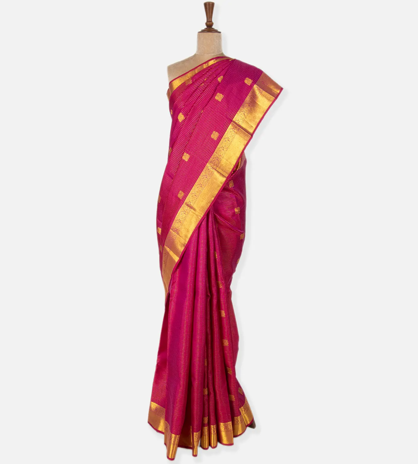 Pink Kanchipuram Silk Saree2