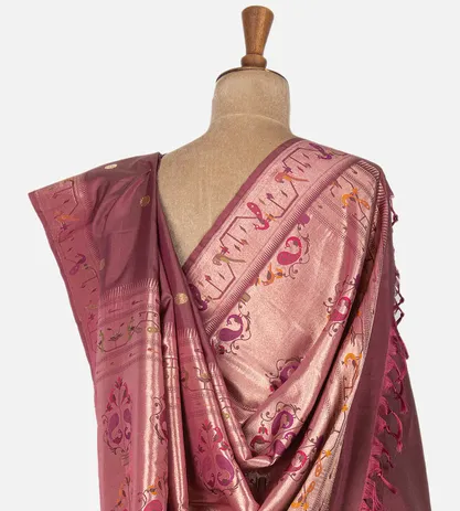 Onion Pink Kanchipuram Silk Saree3