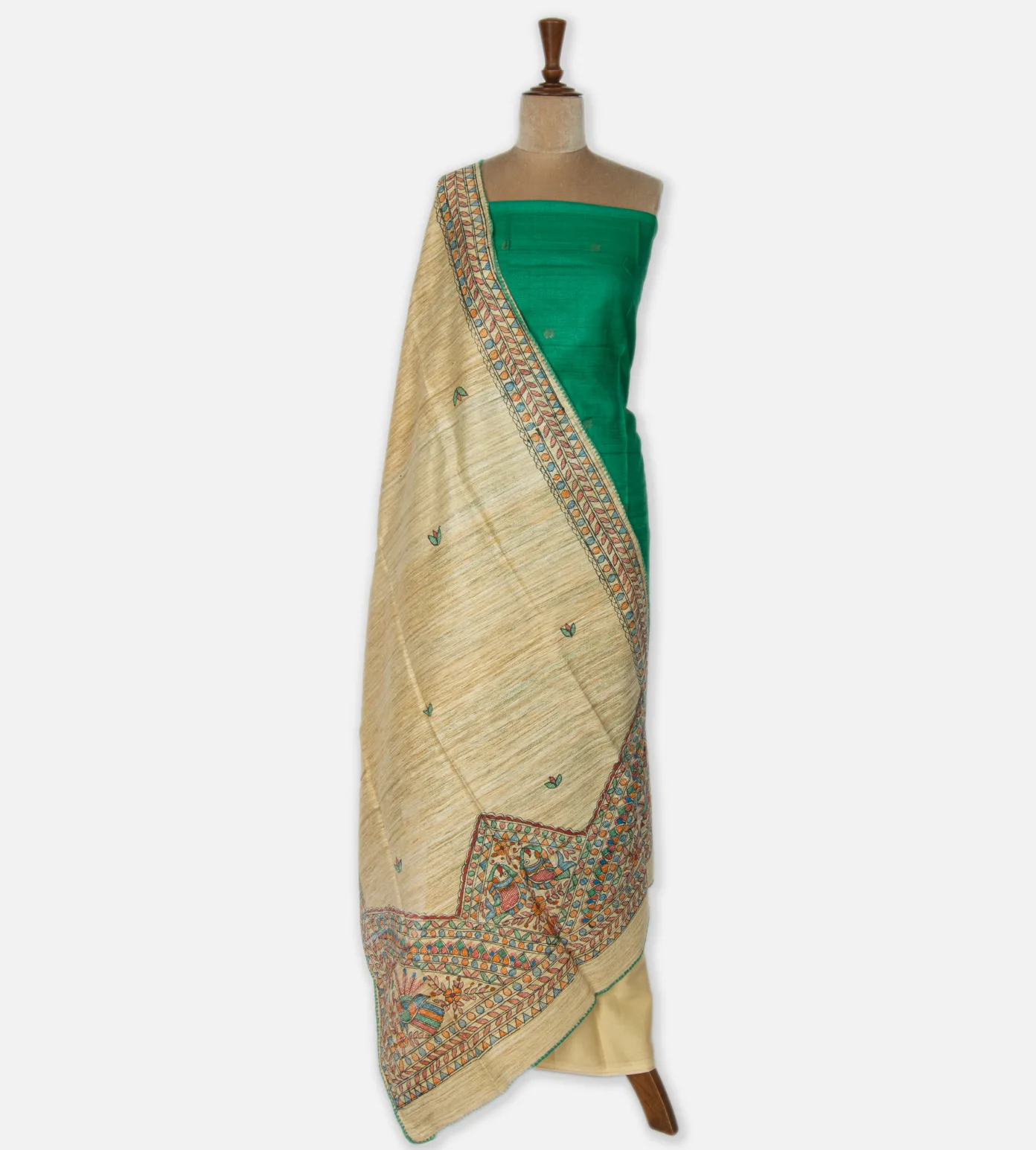 green-tussar-salwar-b0944091-b