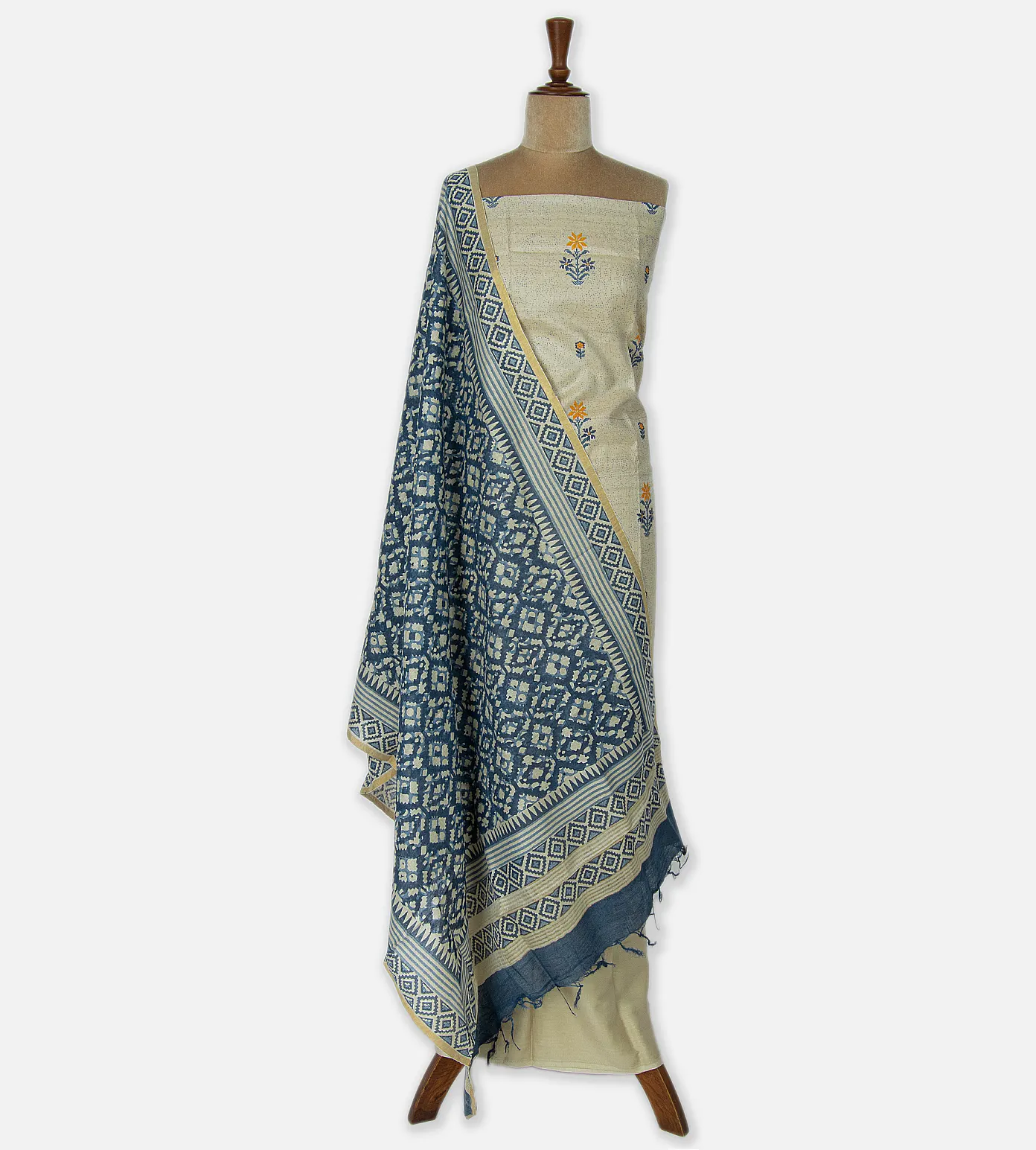 off-white-tussar-salwar-b0943591-b