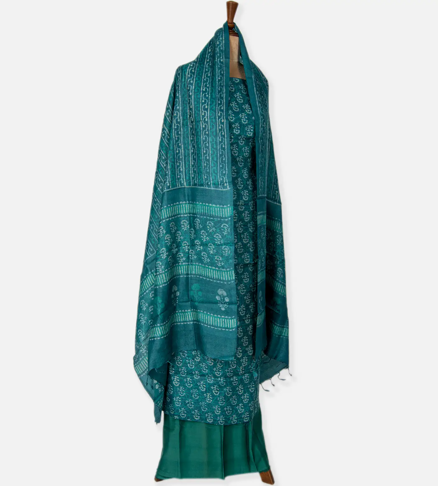 deep-teal-tussar-salwar-b0942106-c