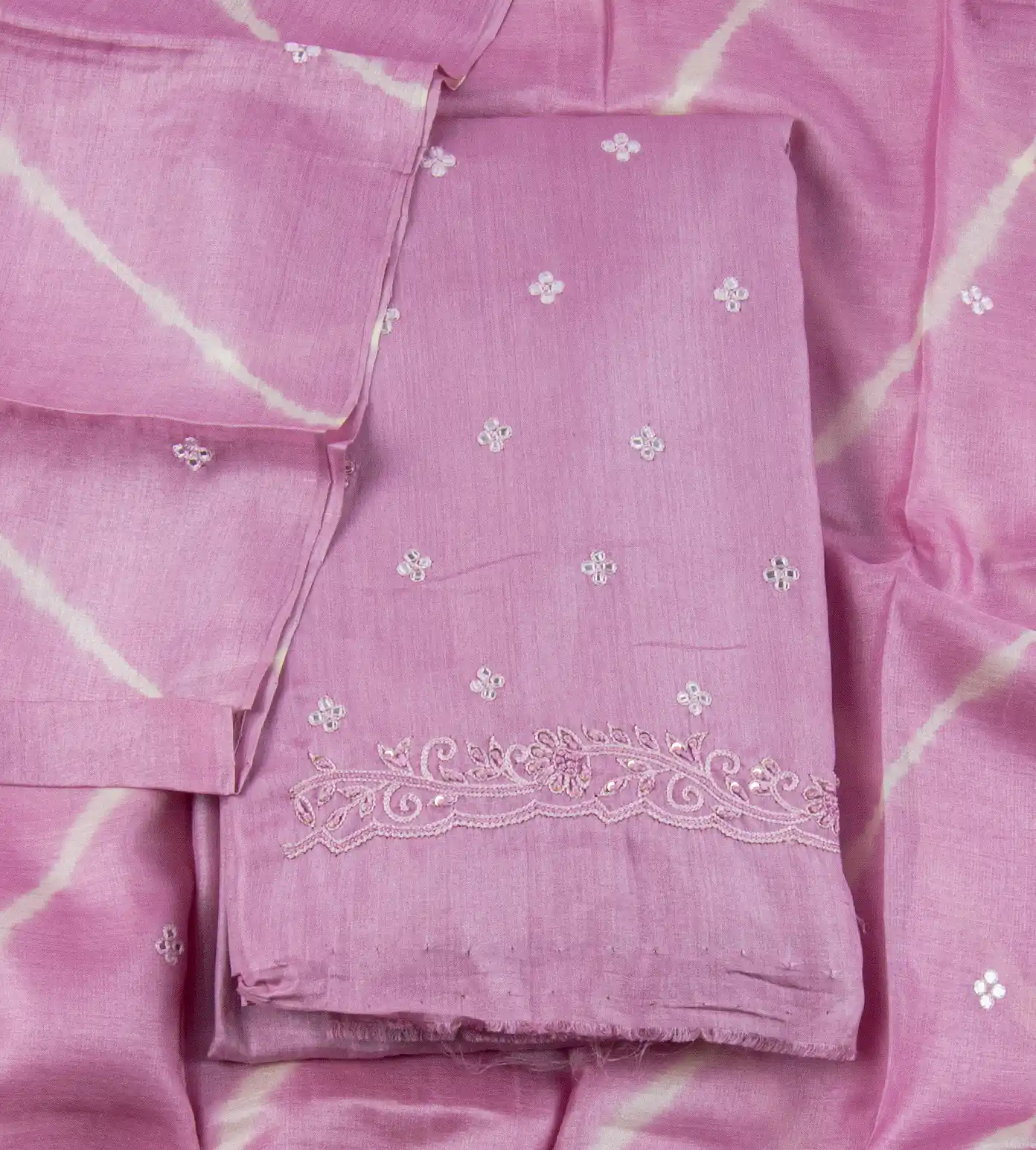 Pink Tussar Salwar1
