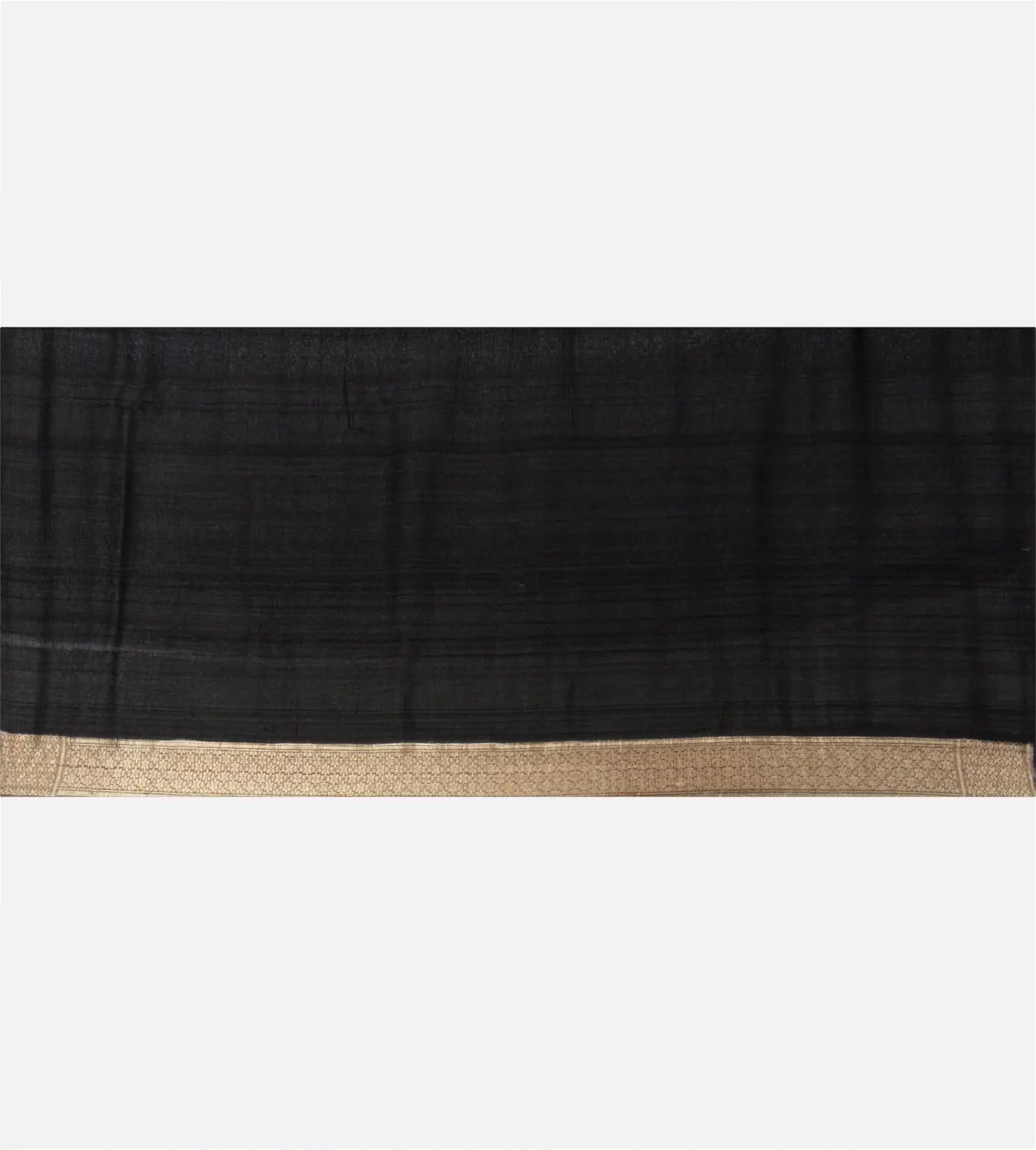 Grey Banarasi Tussar Georgette Saree4