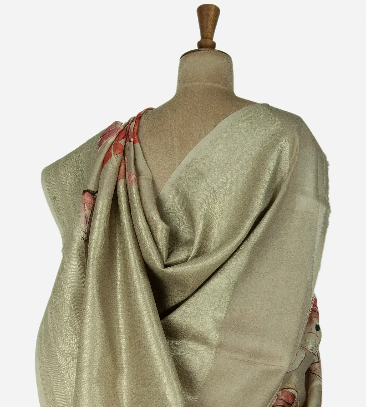 Creme Kattan Silk Saree3