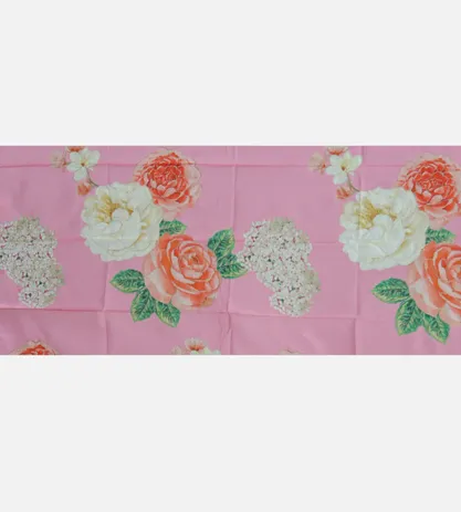 Pink Tussar Embroidery Saree5