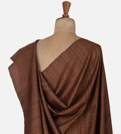 Beige and Brown Tussar Saree3