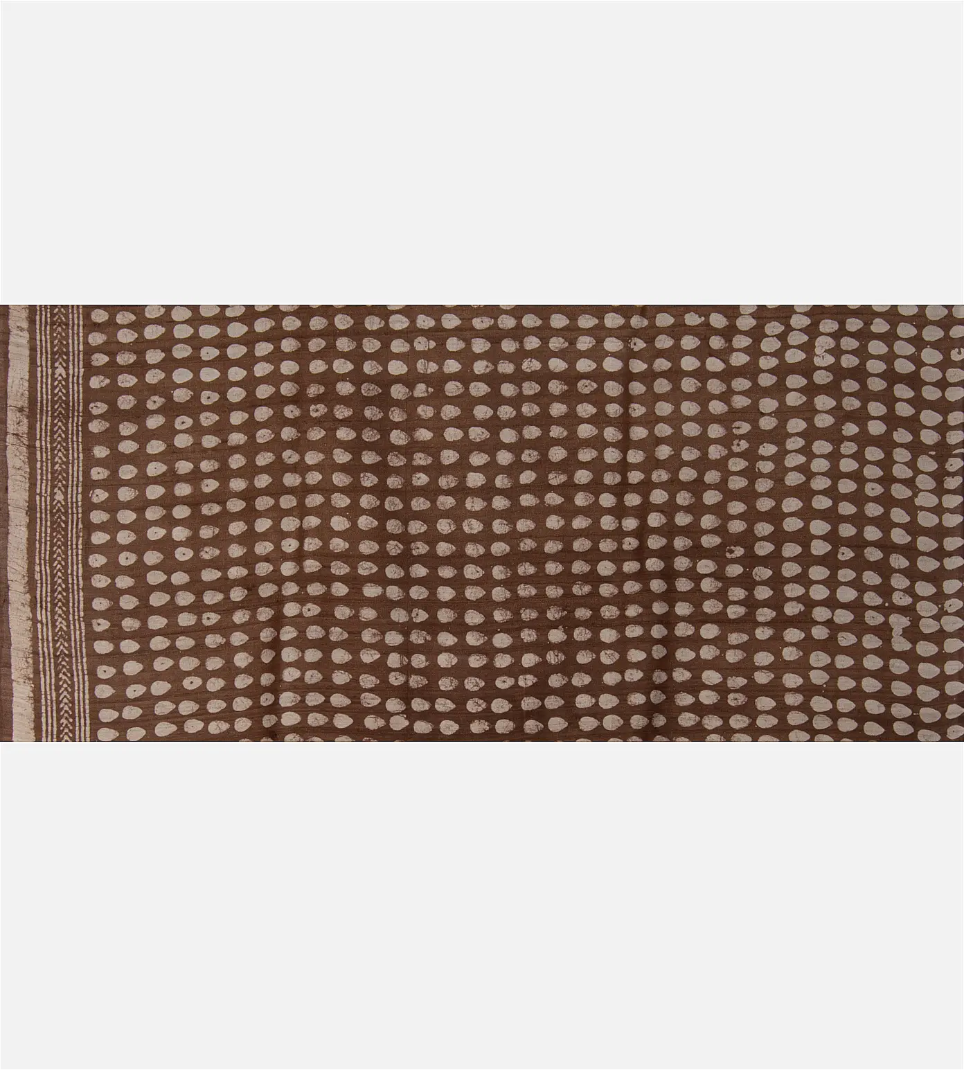 Beige and Brown Tussar Saree4